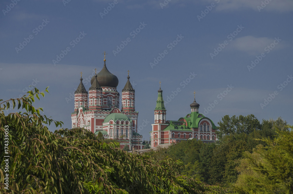 orthodox cathedral against the sky