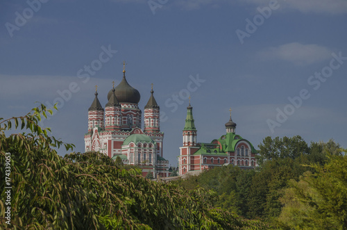 orthodox cathedral against the sky © Alla 