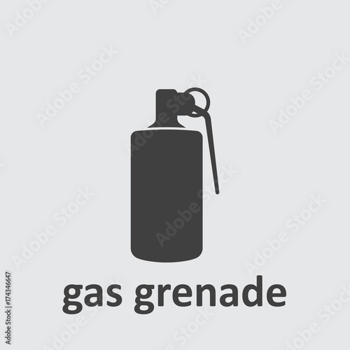 hand grenade explosive icon