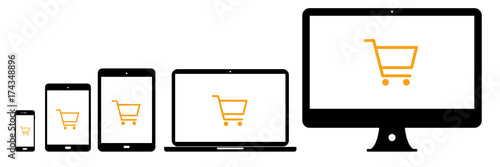 Geräte - Einkaufswagen - Warenkorb