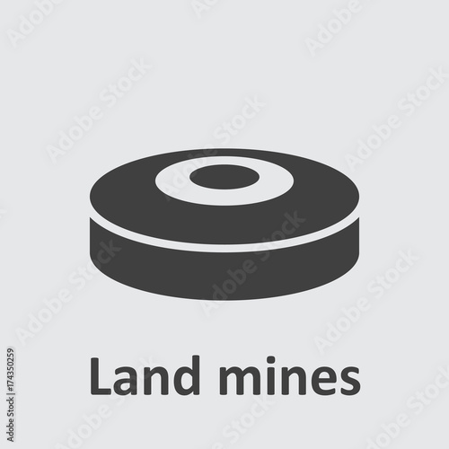 Land mines icon