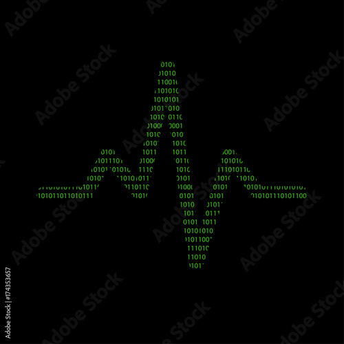 Hacker - 101011010 Icon - Pulsschlag