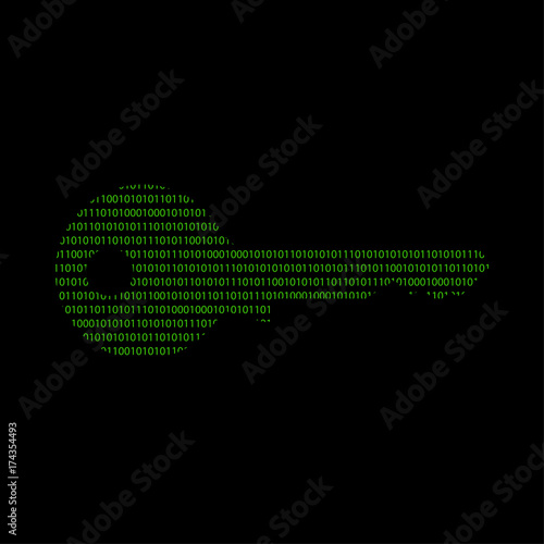 Hacker - 101011010 Icon - Schlüssel