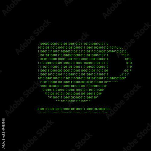 Hacker - 101011010 Icon - Teetasse