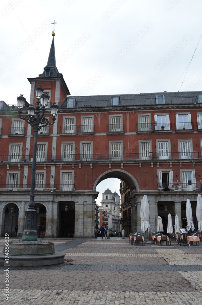 Fototapeta premium Madrid - Plaza Mayor