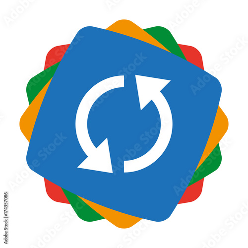 App Icon bunt - Neu Laden - Aktualisieren