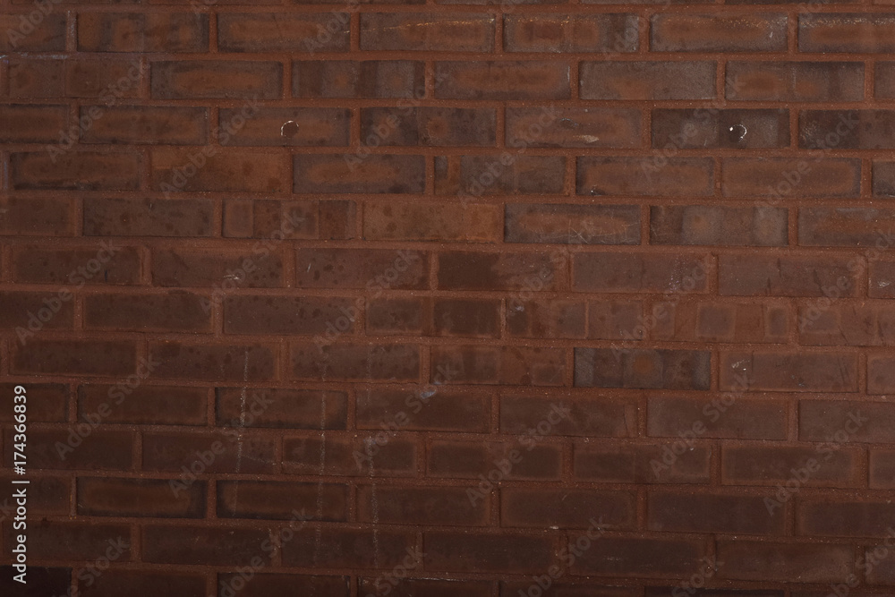 Obraz premium Dark Brick Wall Texture Background