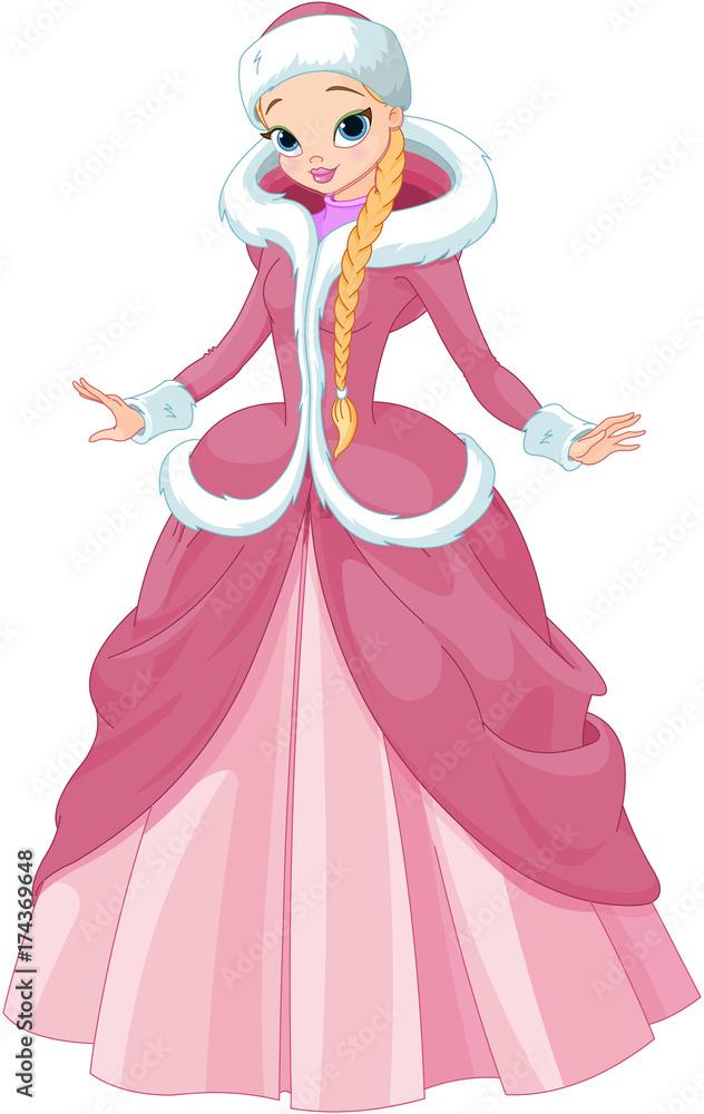 Fototapeta premium Winter Princess