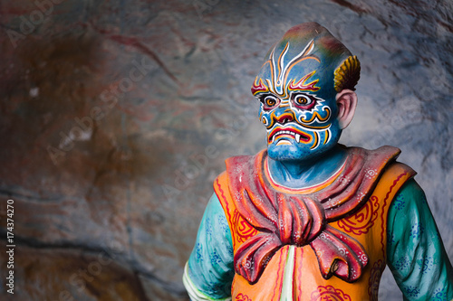 Photography A sculpture of Hu Fa Shi Zhe