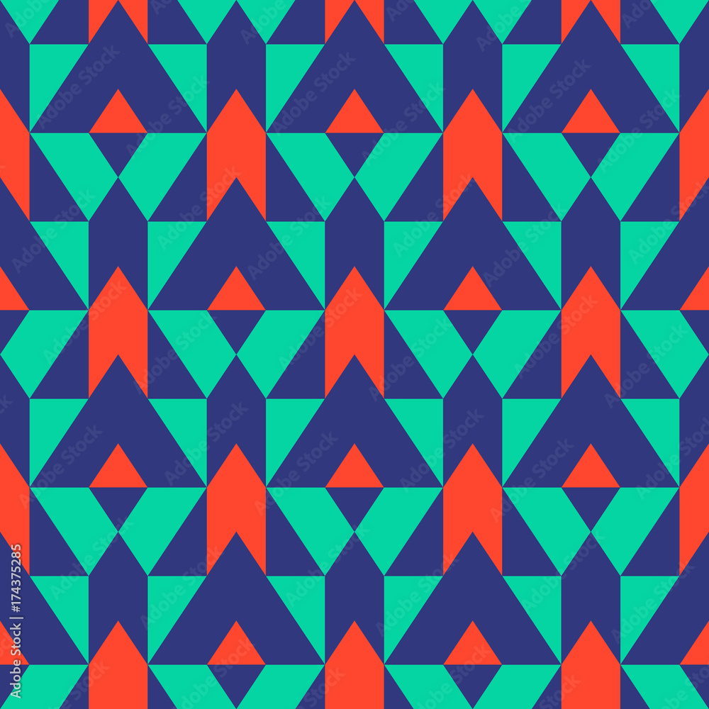Pattern with stripe, chevron, geometric shapes Pattern with stripe, chevron, geometric shapes