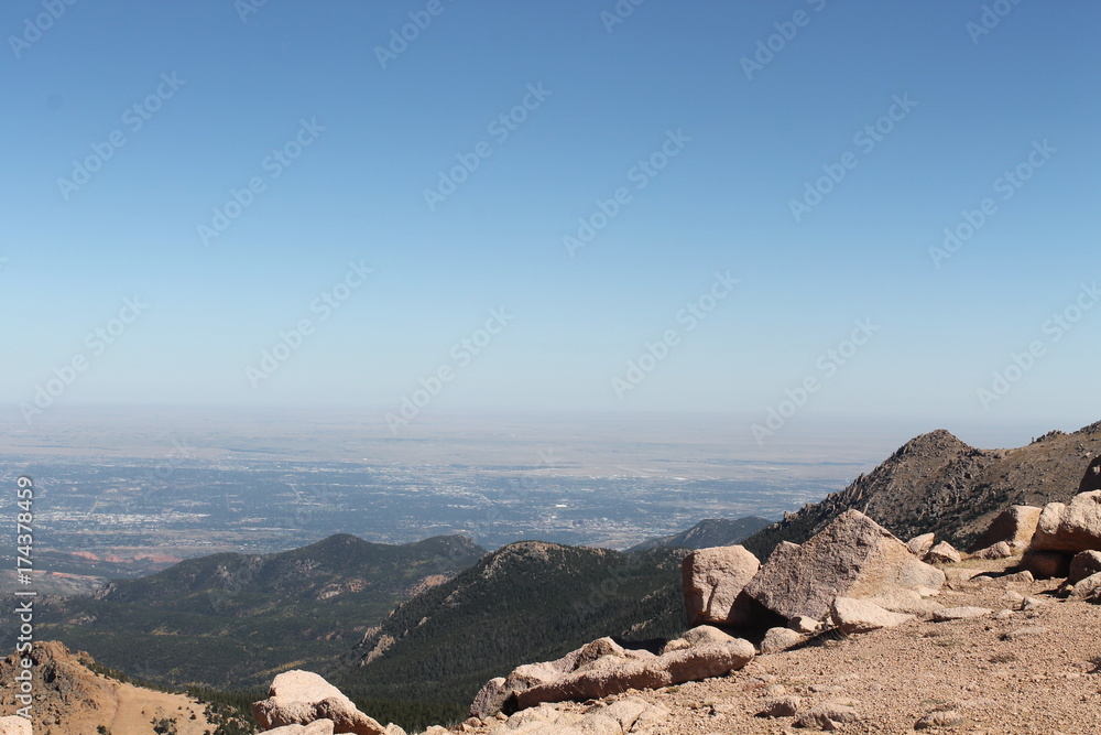 Fototapeta premium Pikes Peak Colorado