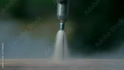 CO2 Canister Gas Release Super Slow Motion 2000fps