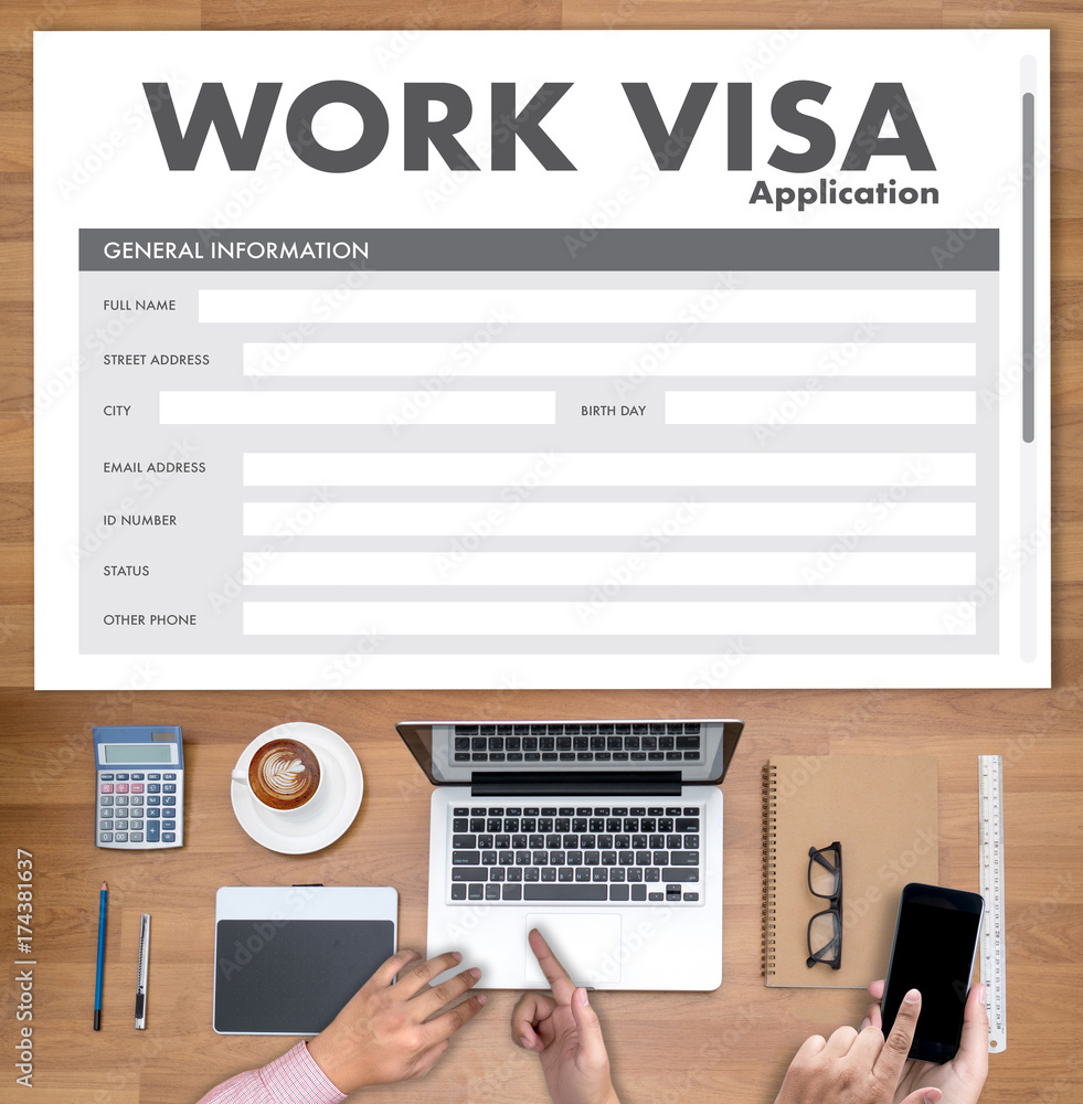 WORK Visa Application Employment Recruitment to Work businessman WORK Visa Application Employment Recruitment to Work businessman