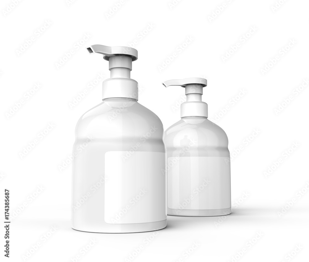 Liquid soap or lotion bottle Liquid soap or lotion bottle