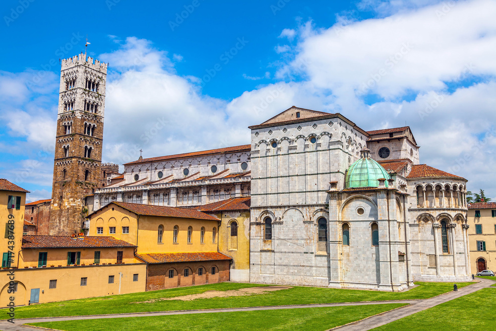 The Cathedral of St. Martin in the Italian town of Lucca.