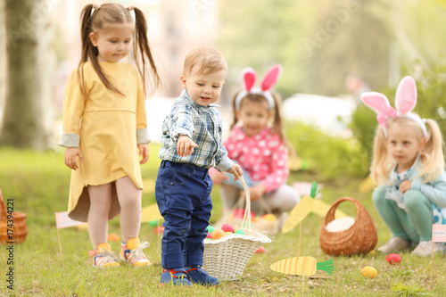 Children having fun in park...