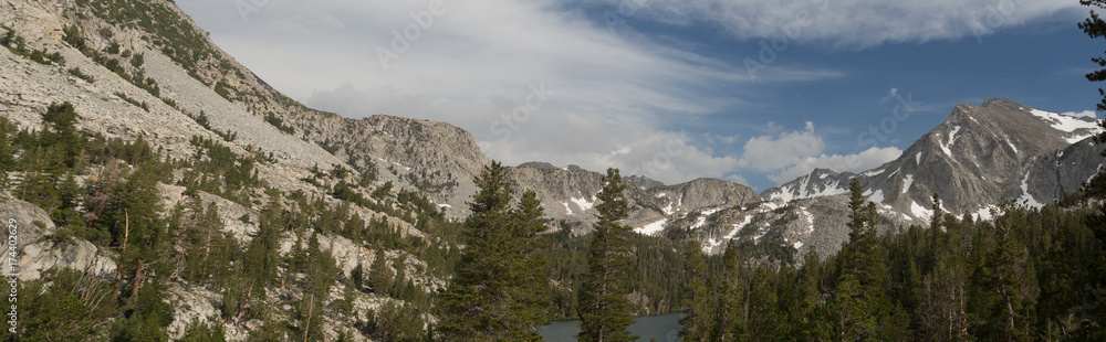 Backpacking in Mammoth Lakes during July 4 Backpacking in Mammoth Lakes during July 4