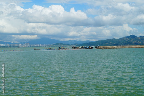 Beautiful sea view in Shekou, Shenzhen, China © feng67