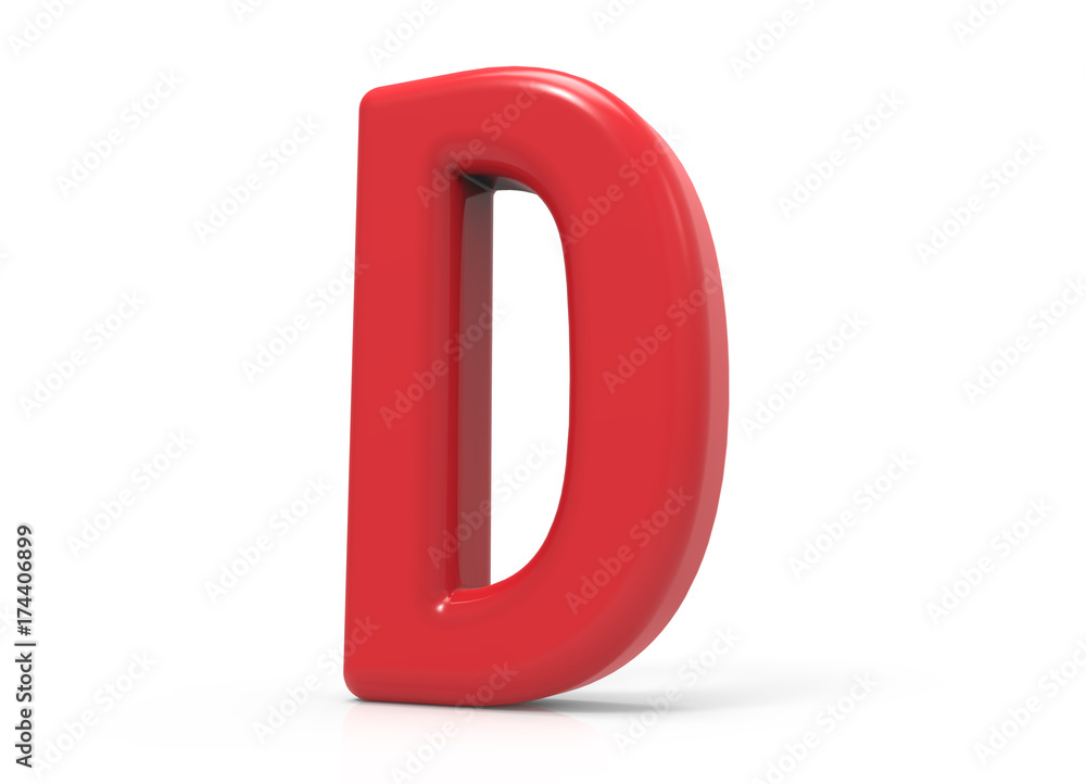 red letter D red letter D