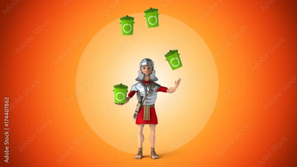 Roman soldier - 3D Animation Roman soldier - 3D Animation