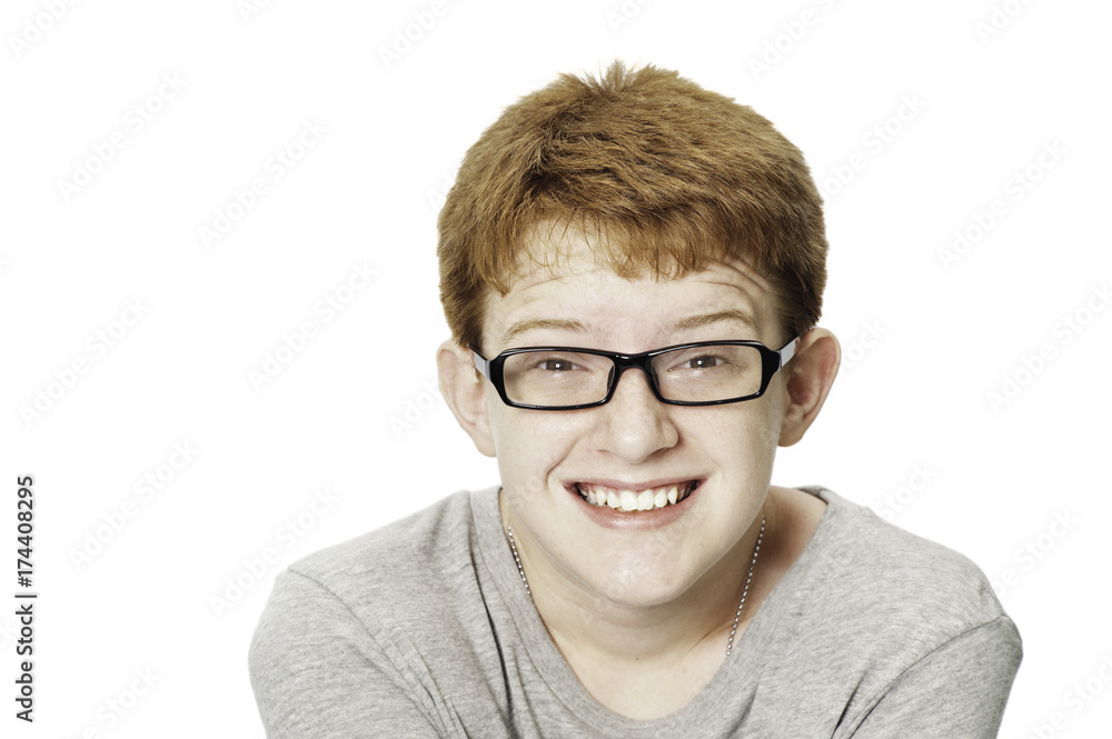 Happy Teenage Boy