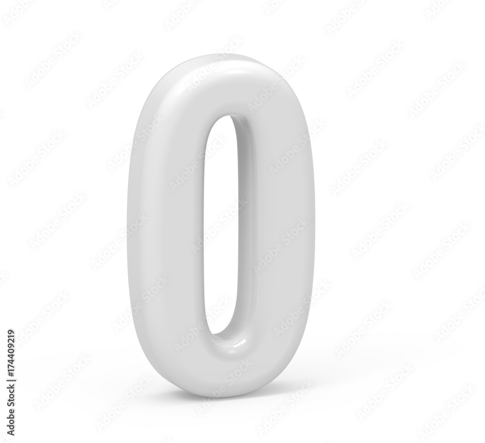 pearl white letter O pearl white letter O