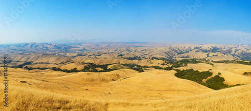 View from the Mission Peak, California photo