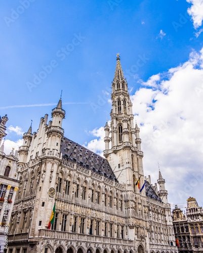 Town Hall in the Grand Place, Brussels, Belgium