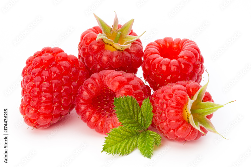 Raspberries. Raspberries.