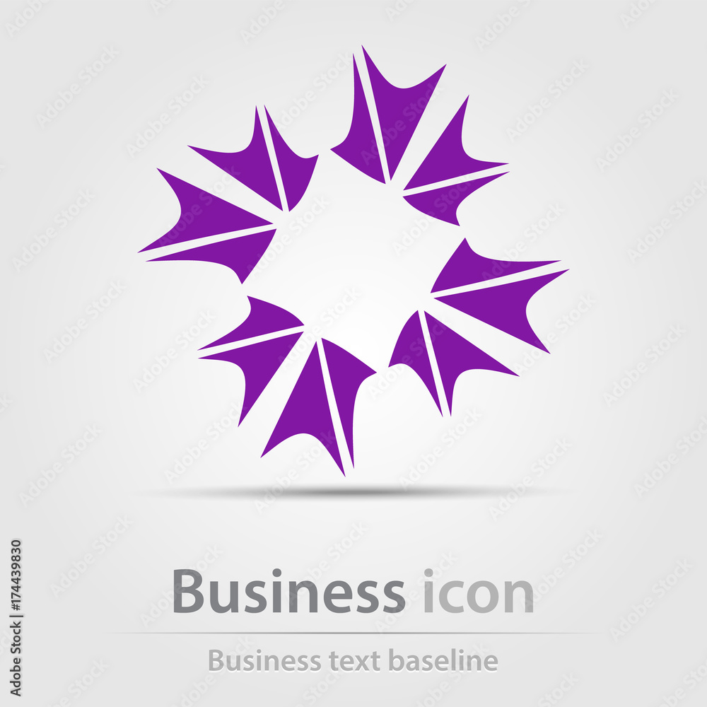 Obraz premium Originally created business icon