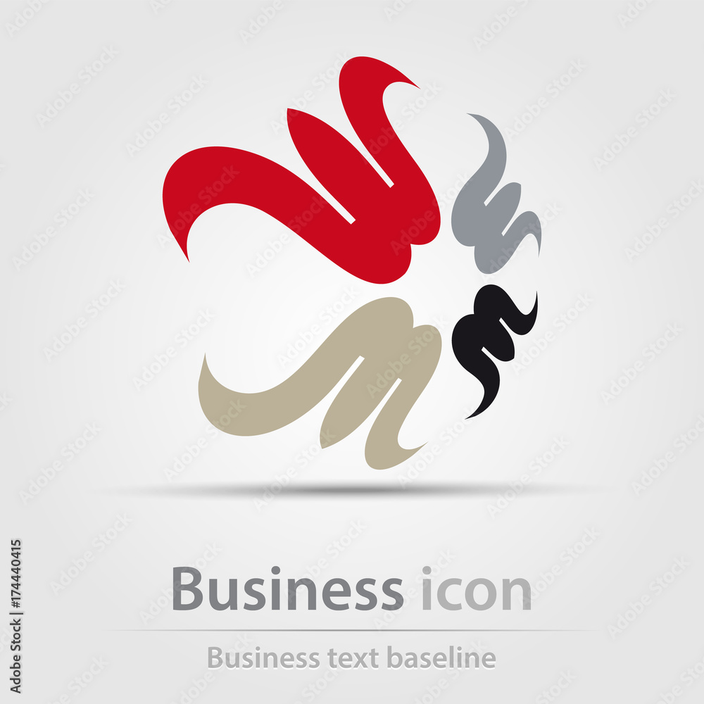 Obraz premium Originally created business icon