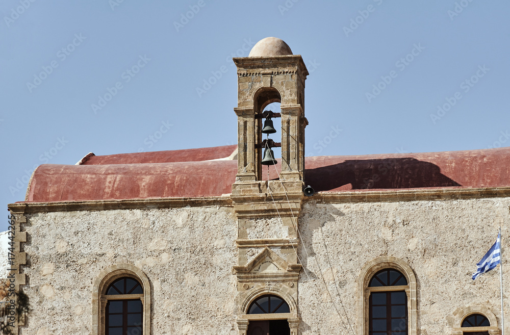 Fototapeta premium Orthodox monastery on the island of Crete.