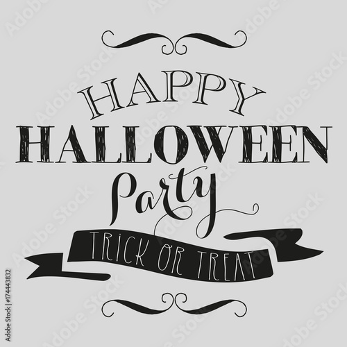 Halloween scritte