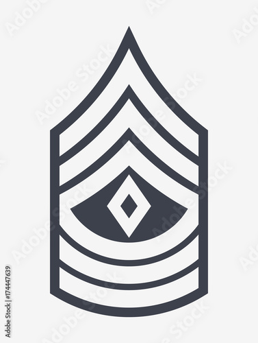 Military Ranks and Insignia. Stripes and Chevrons of Army