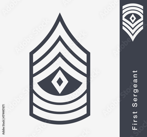 Military Ranks and Insignia. Stripes and Chevrons of Army