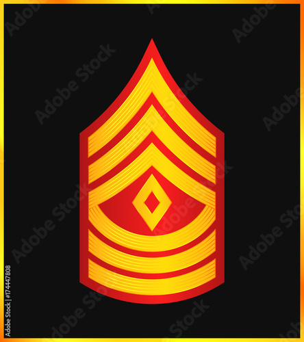 Military Ranks and Insignia. Stripes and Chevrons of Army