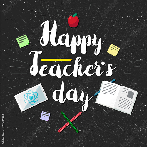 Happy Teachers Day Celebration Banner