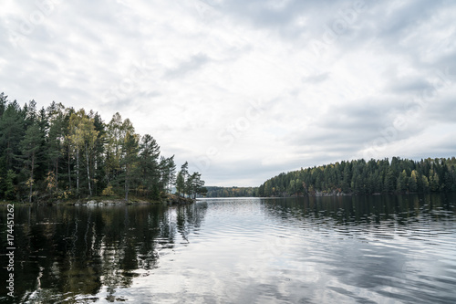 Photography Nøklevann lake in Norway