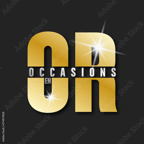 occasion en or