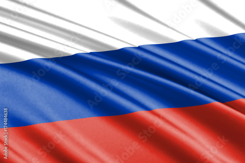 waving flag Russia