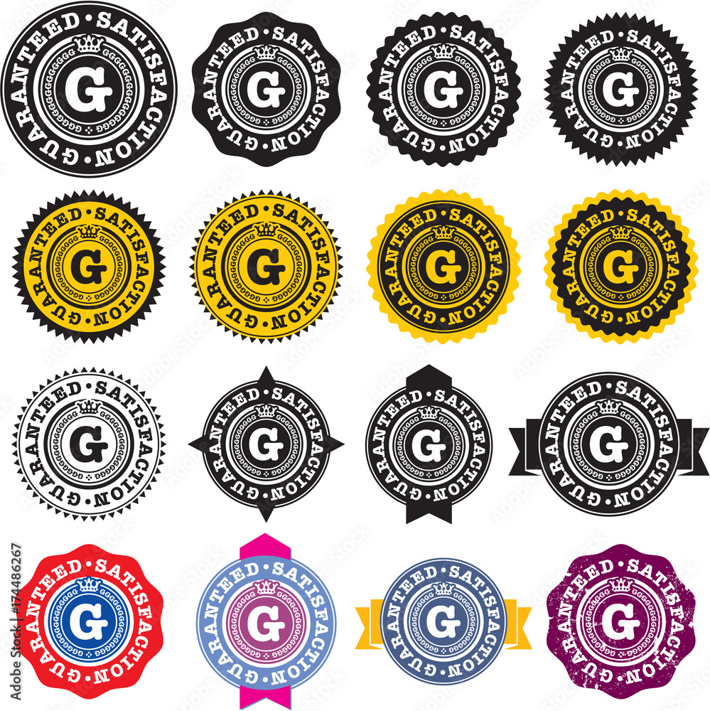 Guaranteed Satisfaction Label Guaranteed Satisfaction Label