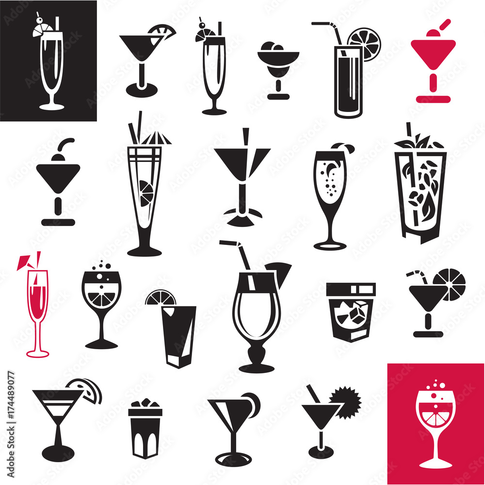 Cocktails set Cocktails set