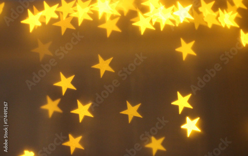 Tablou pe pânză yellow lights, yellow stars, little star, small star, light effect