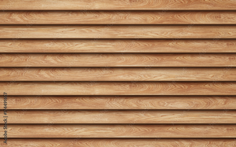 New brown wood planks wall background New brown wood planks wall background
