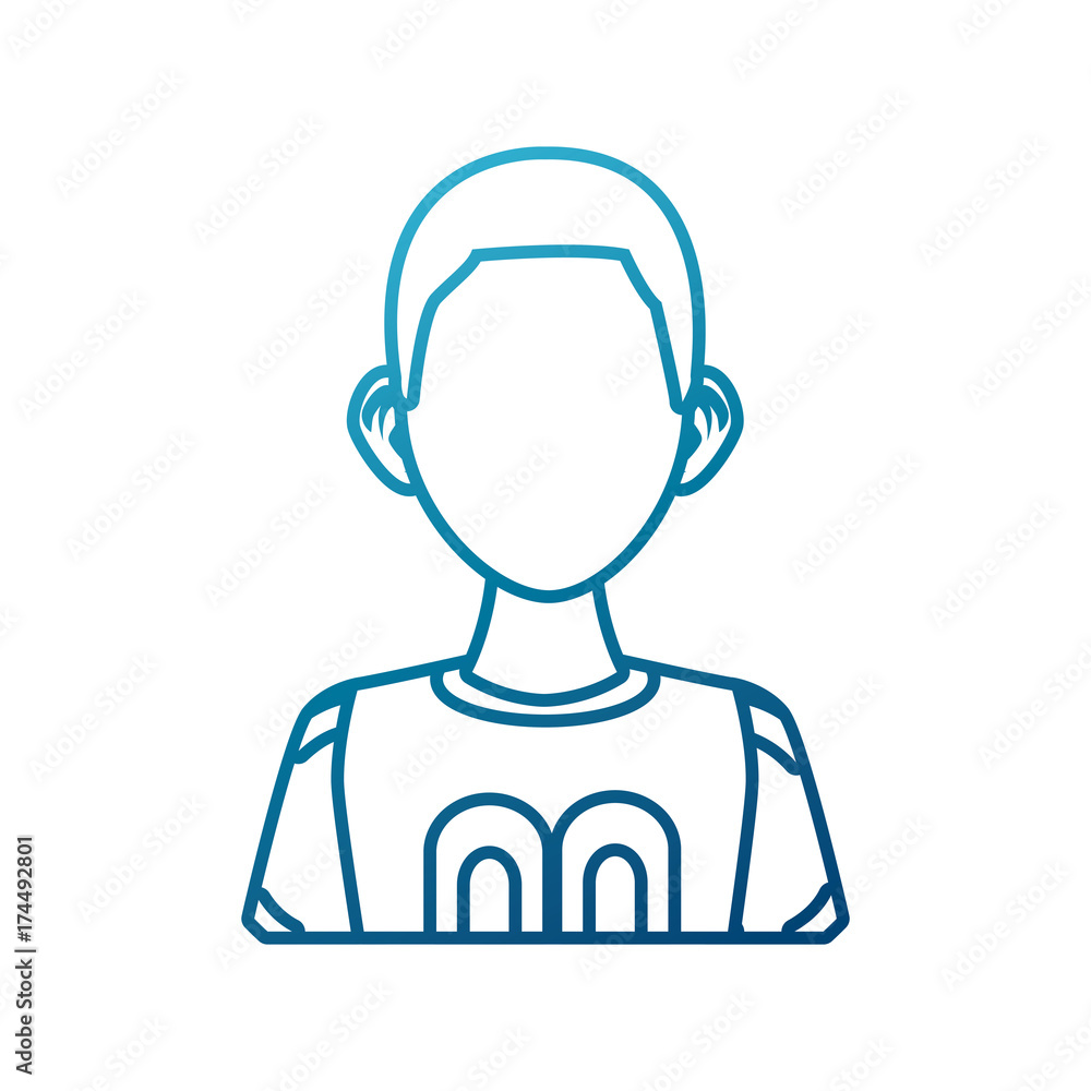 Young man cartoon icon vector illustration graphic design Young man cartoon icon vector illustration graphic design