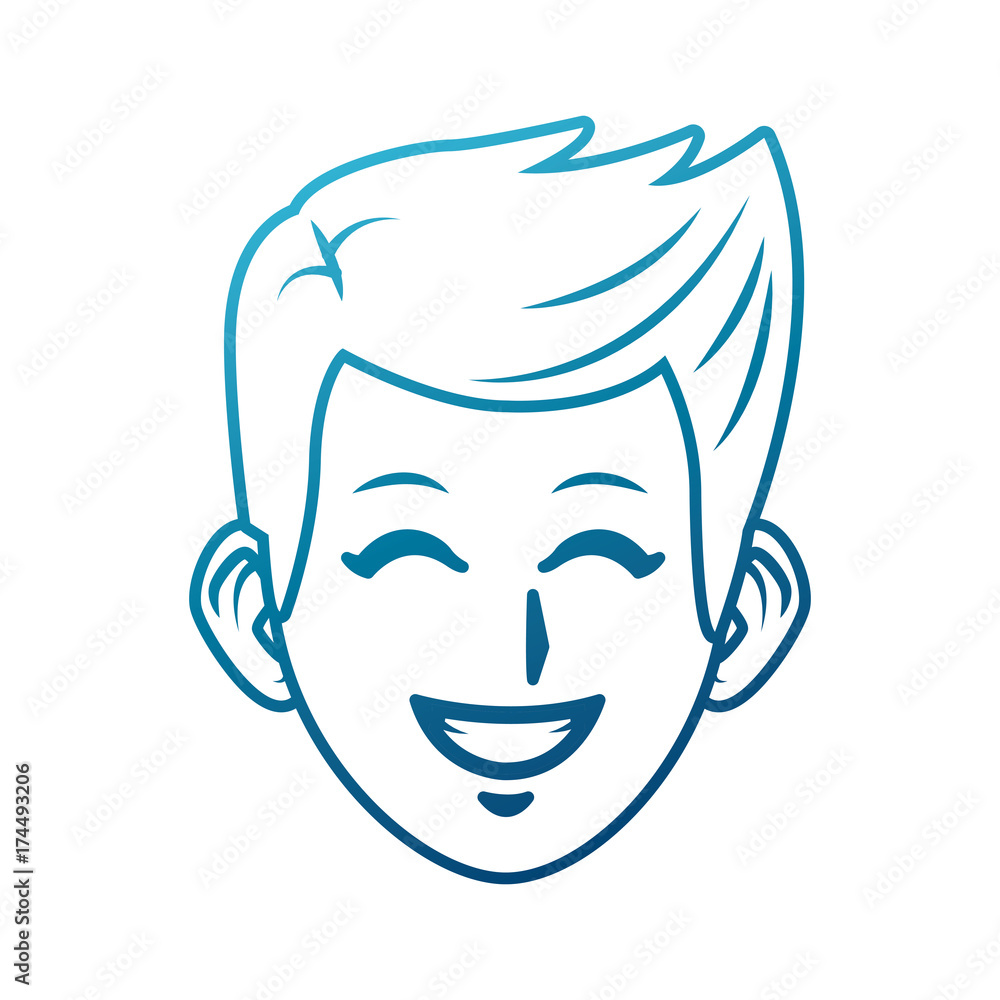 Young man cartoon icon vector illustration graphic design Young man cartoon icon vector illustration graphic design