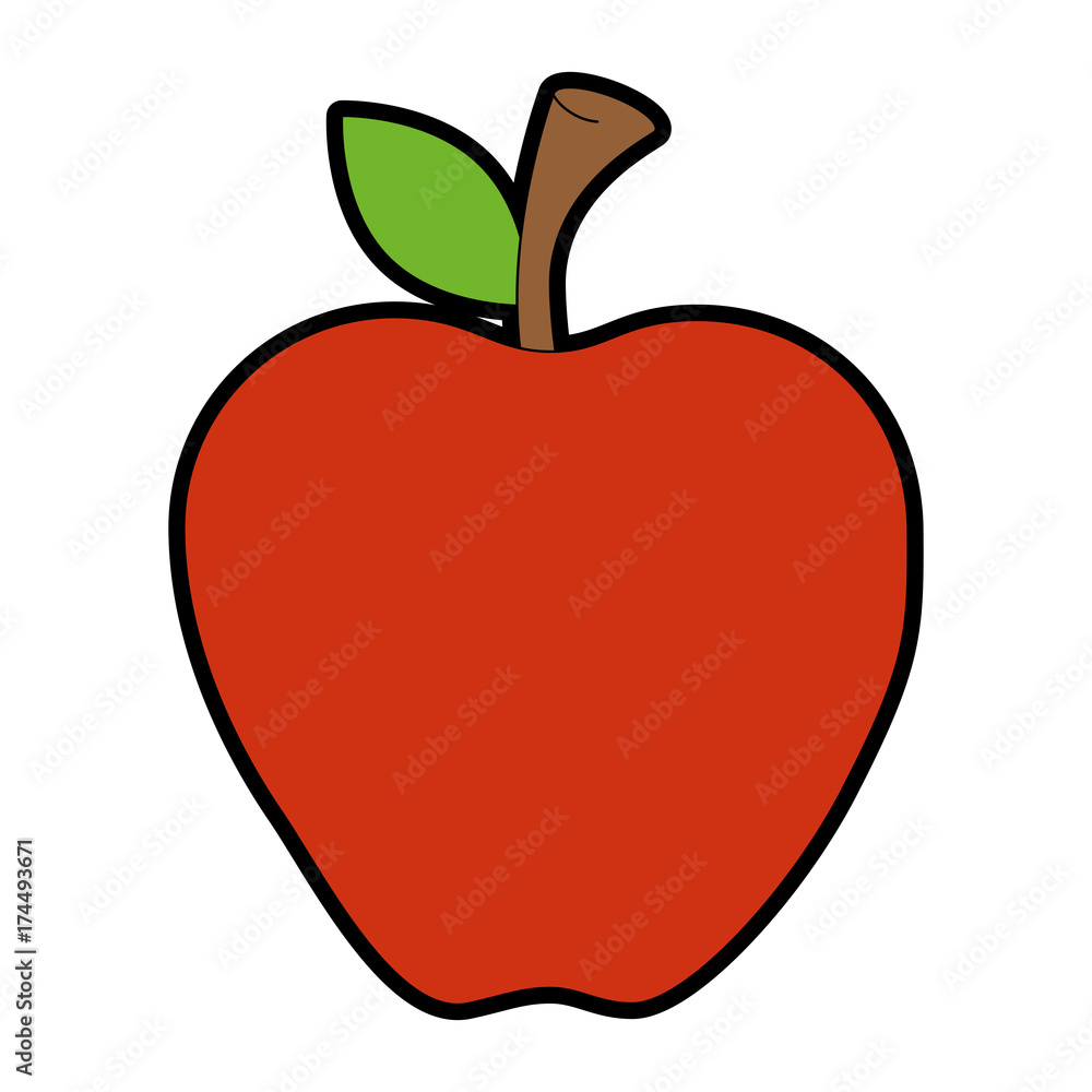 apple fruit isolated icon vector illustration design apple fruit isolated icon vector illustration design