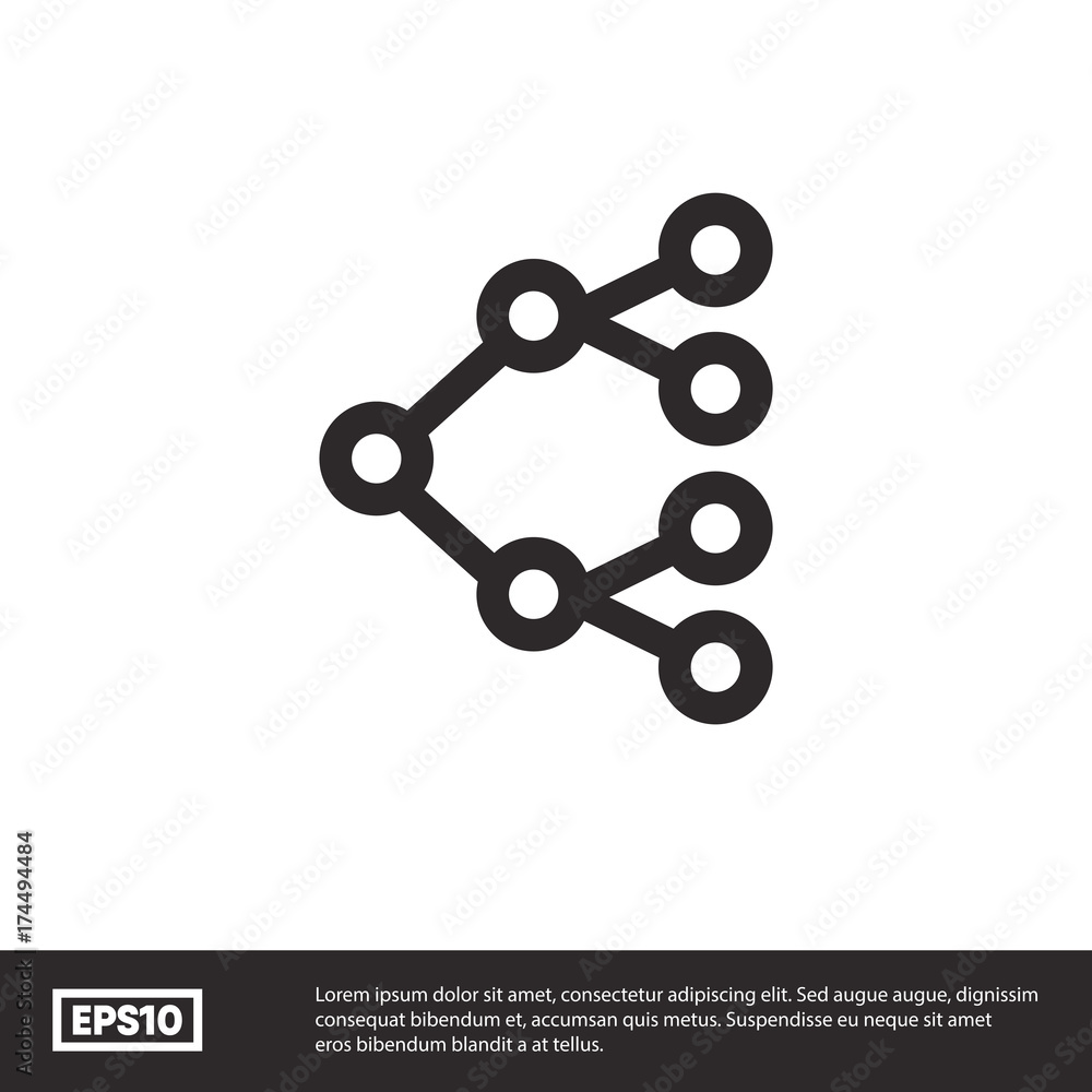 Network icon vector Network icon vector