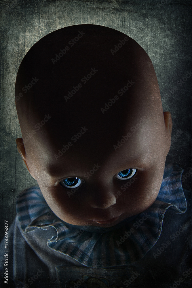 Doll with blue sales eyes