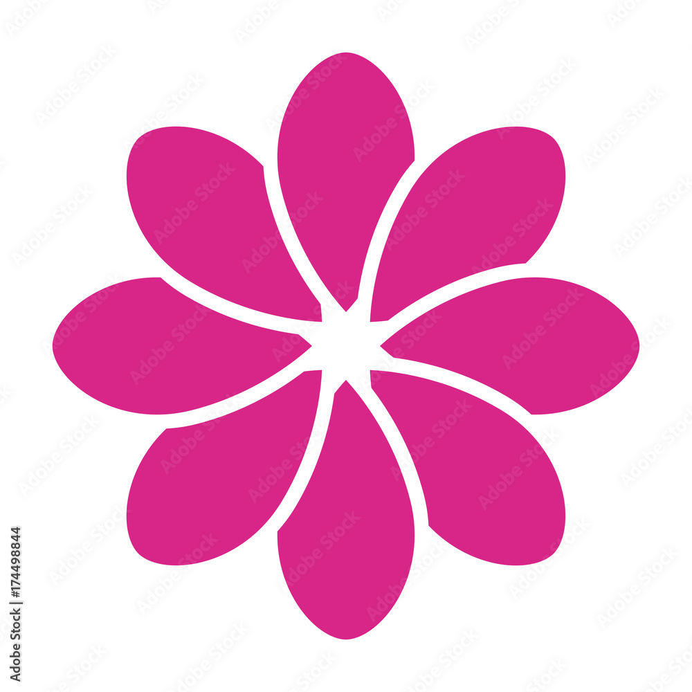 Flower vector icon